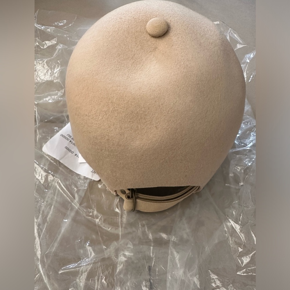 NWT WYETH Wool Felt long bill Baseball Cap Hat Anthropologie - Picture 5 of 6